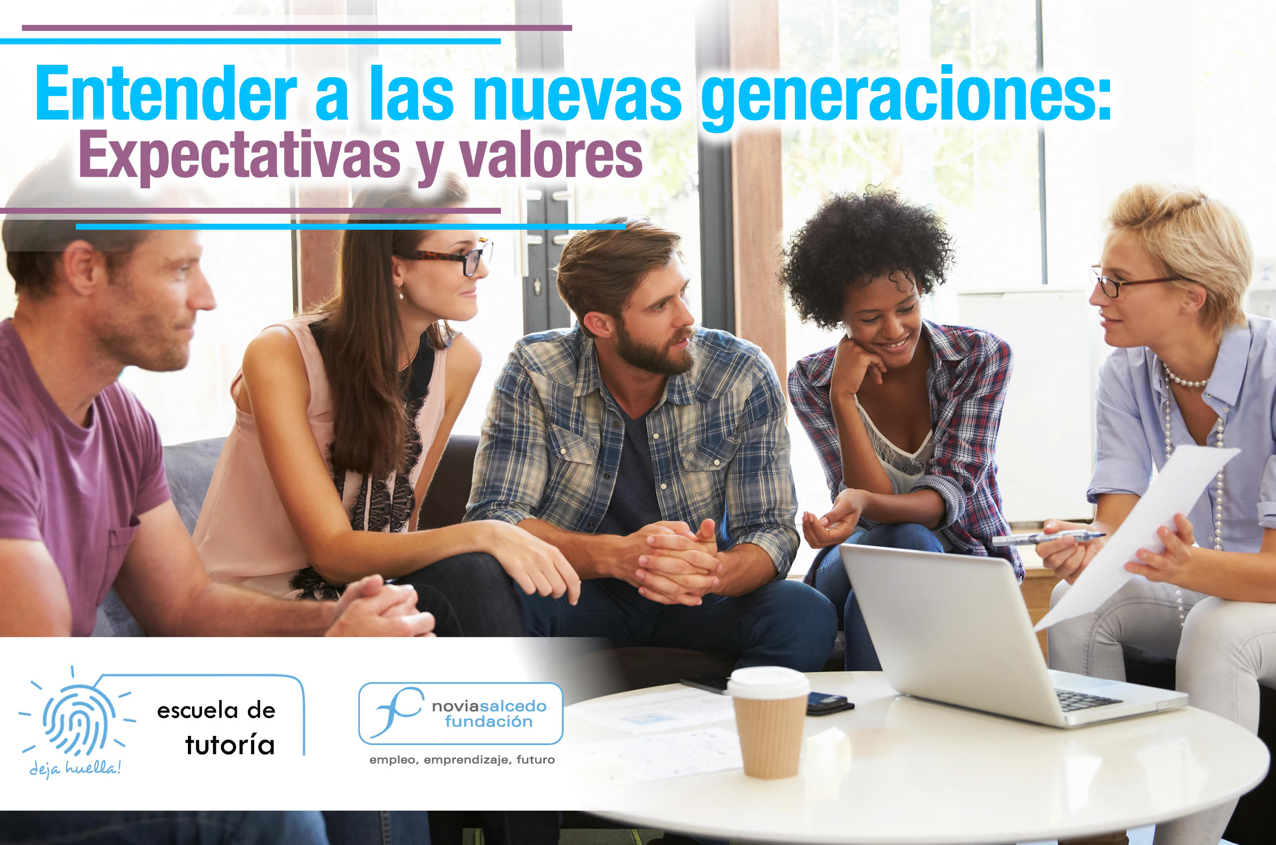 Fundación Novia Salcedo. empleo, emprendizaje, futuro.